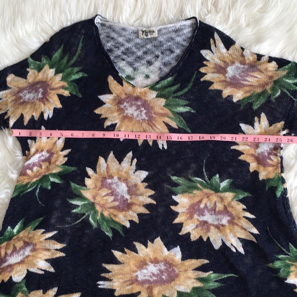 Show Me Your Mumu Overtop Sweater- in Sunflower Dreams Knit - Picture 7 of 16